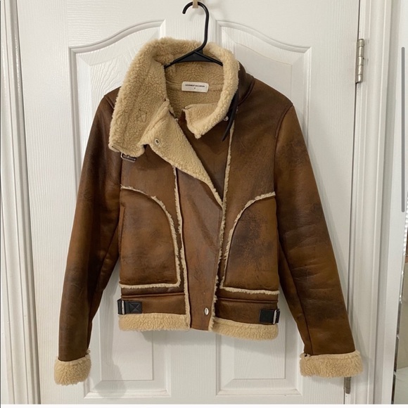 Faux shearling jacket - Picture 3 of 7